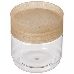 "Palermo" Банка для сыпучих продуктов пластмассовая 0,5л, прозрачный (Россия)