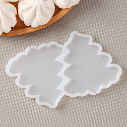 Форма леденцов Ёлка, силикон, 2 ячейки, 12?9?0.8 см, h=8 см, прозрачная