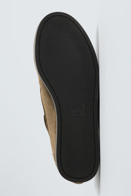 ZAPATO N?UTICO PIEL / Gris Topo - Zara фото 4