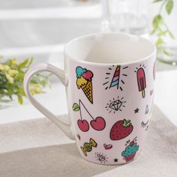 Кружка фарфоровая Доляна Сладости, 350 мл  фото 3