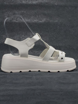 08-PEAG33-1 LT. BEIGE Босоножки женские (натуральная кожа)