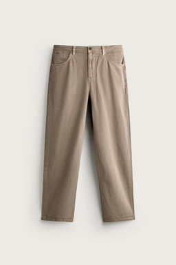 JEANS STRAIGHT FIT / Marr?n claro - Zara фото 7