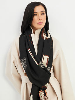 в составе ШЕРСТЬ и КАШЕМИР Большой, мягкий, теплый двусторонний палантин - Tantino фото 15