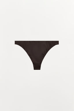 BRAGUITA SATINADA / Marr?n oscuro - Zara фото 4