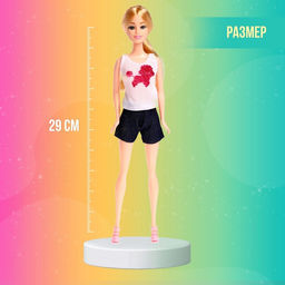 Кукла-модель «Глория» модный образ, МИКС