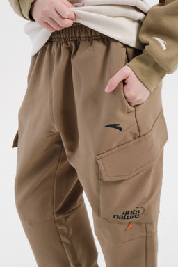 Брюки текстильные Коричневый