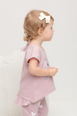 Crockid _ КР 302319/розово-сиреневый к447 фуфайка д/дев яс