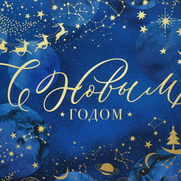 Коробка подарочная новогодняя складная «Волшебного Нового года», 16×23×7.5 см