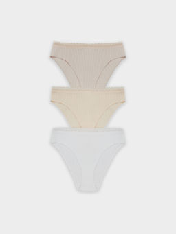 Цена за 2 штуки! Трусы слипы женские в наборе, 3 шт - Mark formelle фото 8