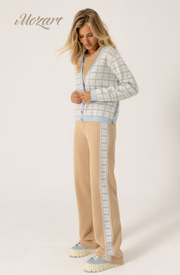 SS-2521 брюки женские бежевый - Mozart фото 2