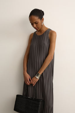 Платье миди плиссе - Mollis фото 4