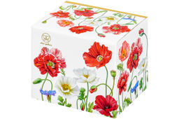 Кружка 170 мл 10,5*8*7,5 см Маки NEW BONE CHINA - Elan gallery фото 18