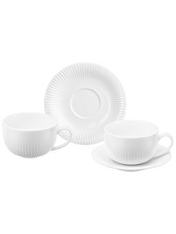 Чайная пара 4 пр. 380 мл 14*11*7 см Соната, фарфор - Elan gallery фото 3