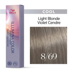 Illumina Color 8/69 Светлый блонд фиолетовый сандре, Wella Professionals
