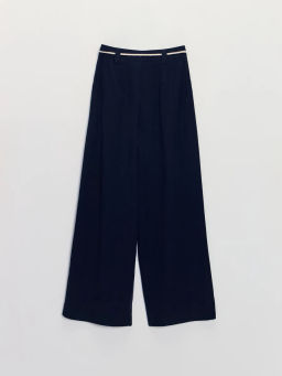 Широкие брюки из вискозы с поясом ZR2605022108-47 / Zarina