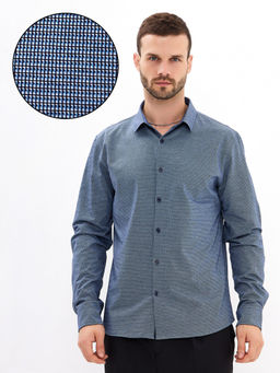 Рубашка трикотажная мужская GREG SK233/131/6952/ZN/1