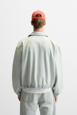 OVERDYED DENIM JACKET - Zara фото 3