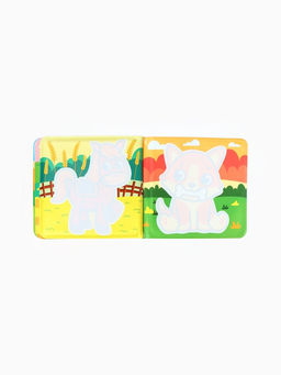 Набор книжек - игрушек для ванны Крошка Я «В зоопарке», водная раскраска, 3 шт., Крошка Я