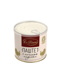 Паштет  Нежный с печенью индейки Le Паштэ 250г