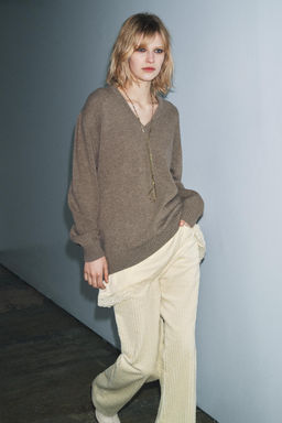 WOOL BLEND JUMPER - Zara фото 4