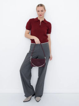 Сумка 89-6809-2VG wine Vitelli Grassi