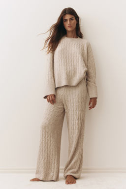 Jersey en punto trenzado - H&m фото 10