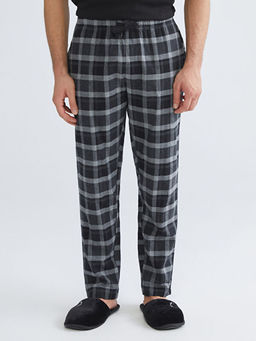 Standart Kal?p Ekose Erkek Pijama Alt