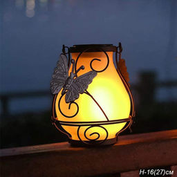 Светильник садовый на солнечной батарее Бабочки / PM-920 /уп 18/