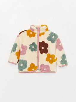 Hakim Yaka Uzun Kollu Desenli K?z Bebek Pel?? H?rka