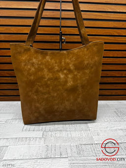 Женская сумка из замши