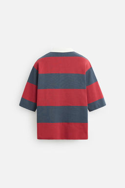 STRIPED KNIT POLO SHIRT - Zara фото 9