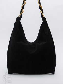 Сумка женская кожаная 1048M black Polina&Eiterou в Новосибирске