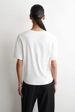 CAMISETA DE ALGOD?N CON CUELLO REDONDO - H&m фото 6