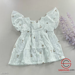 Муслиновое платье для девочек