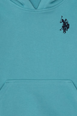 Erkek _ocuk Mint Basic Kap__onlu Sweatshirt - U.s. polo assn фото 3
