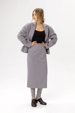 Юбка Pirs 6528 серый