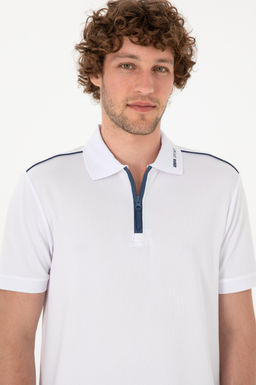 Erkek Regular Fit Polo Yaka Beyaz Ti__rt Sepette S_rpriz _ndirim - U.s. polo assn фото 2