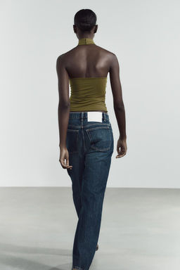 POLYAMIDE HALTER TOP - Zara фото 13