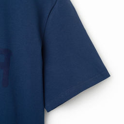 Футболка мужская MINAKU Fuck синяя, р-р 54