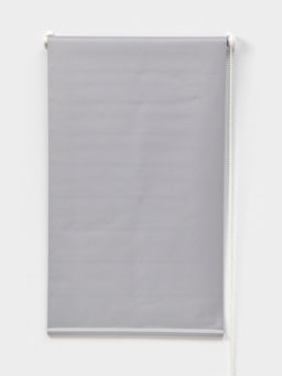 Штора рулонная 50×160 см «Блэкаут», по полотну 47×160 см, серая