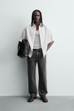 FLUID TEXTURED SHIRT - Zara фото 9