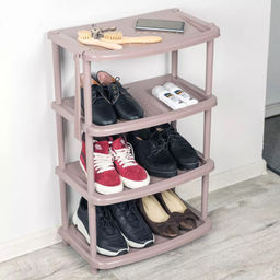 Этажерка для обуви 4-полки "Паола" 490*310*780мм С12400