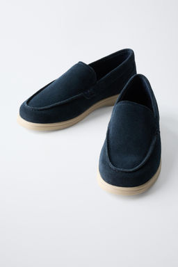 SPLIT SUEDE DECK SHOES - Zara фото 3