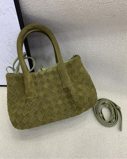 Женская сумка, замша, MIRONPAN 90512 Зеленый