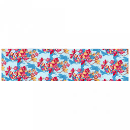 "Аромат магнолии" Скатерть-дорожка на стол рогожка 50х150см, 160г/м2, хлопок 100%, "Домашняя мода" (Россия)