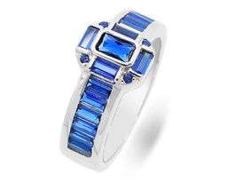 Кольцо из серебра куб.циркон., МЦВА133с