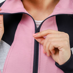 RODOS Спортивный костюм женский М-172/1 Пыльная роза/Синий