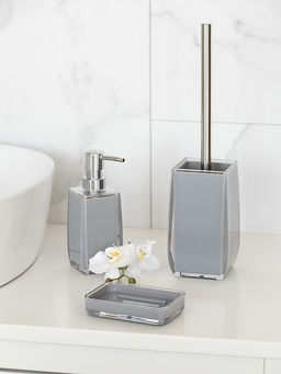 Мыльница серый пластик - Denastia фото 4