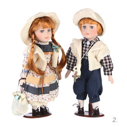 Сувенир коллекционный Мальчик и Девочка 2 штуки набор 31 см / 1213 /уп 24/ - Галеонтрейд фото 18