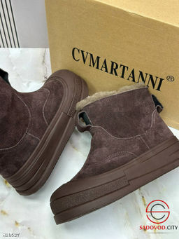 Замшевые женские ботинки для зимы - Bruno фото 3